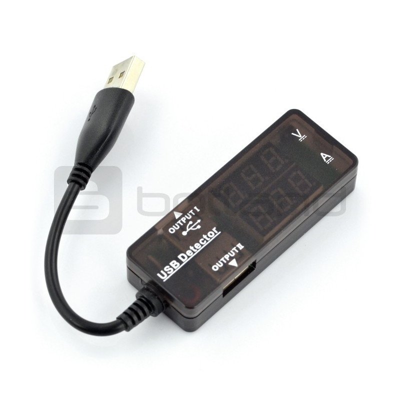 USB Power Detector - měřič proudu a napětí z USB portu