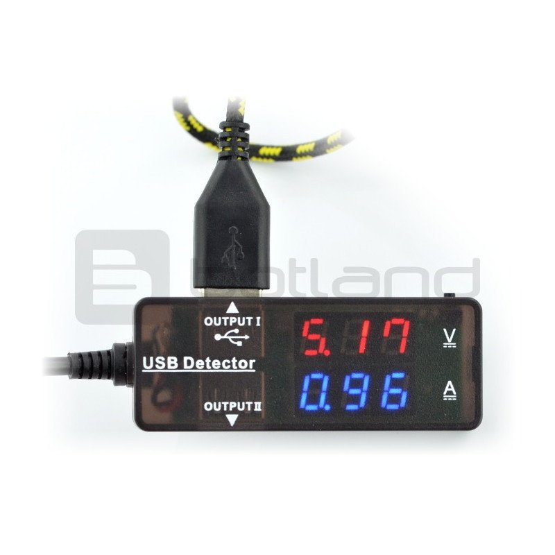 USB Power Detector - měřič proudu a napětí z USB portu