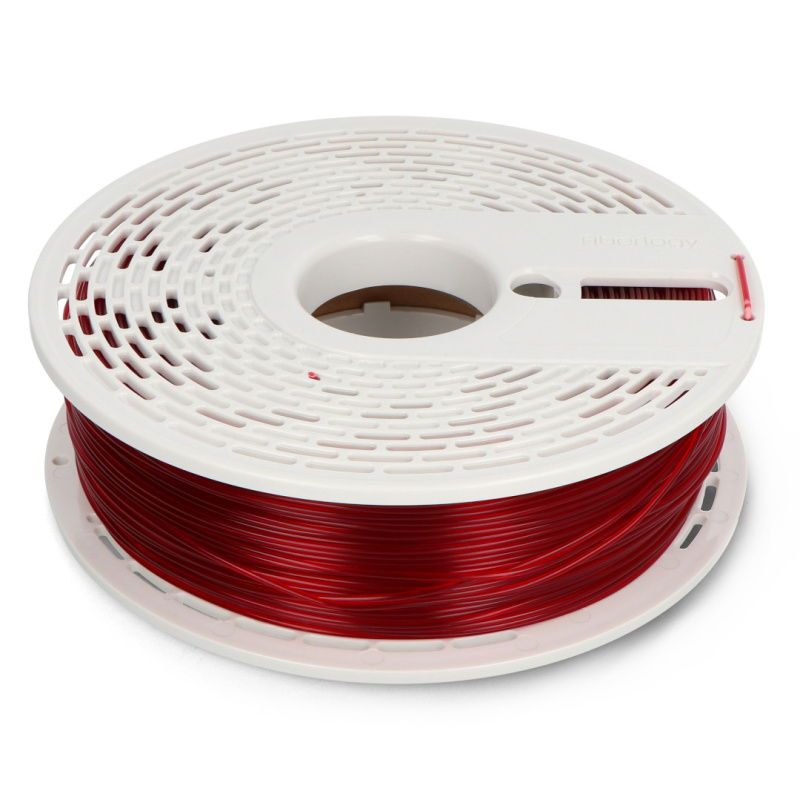 Fiberlogy Easy ABS Filament 1,75 mm 0,75 kg - vínová