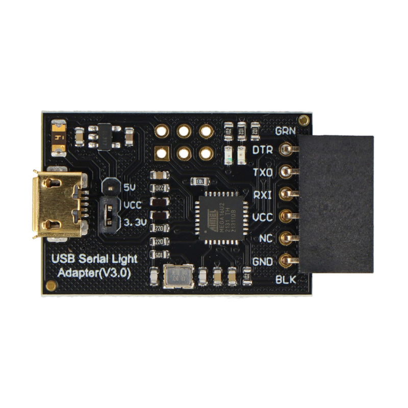 USB Serial Light Adapter - USB-UART převodník s miniUSB