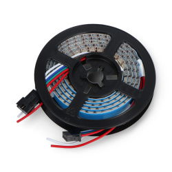 RGB LED pásek WS2813 - digitální, adresovaný - 144 LED / m, 43W / m...