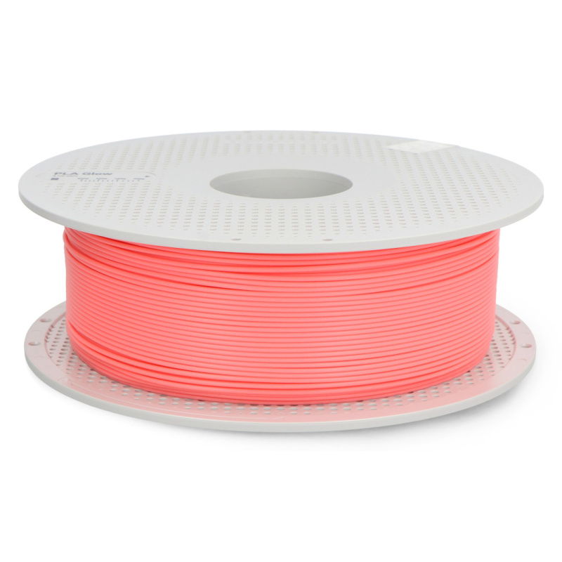 Bambu PLA Glow - Glow Pink-with Bambu Reusable Spool