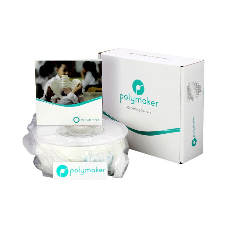 Filament Polymaker PolyLite PLA PRO White 1,75mm 1kg