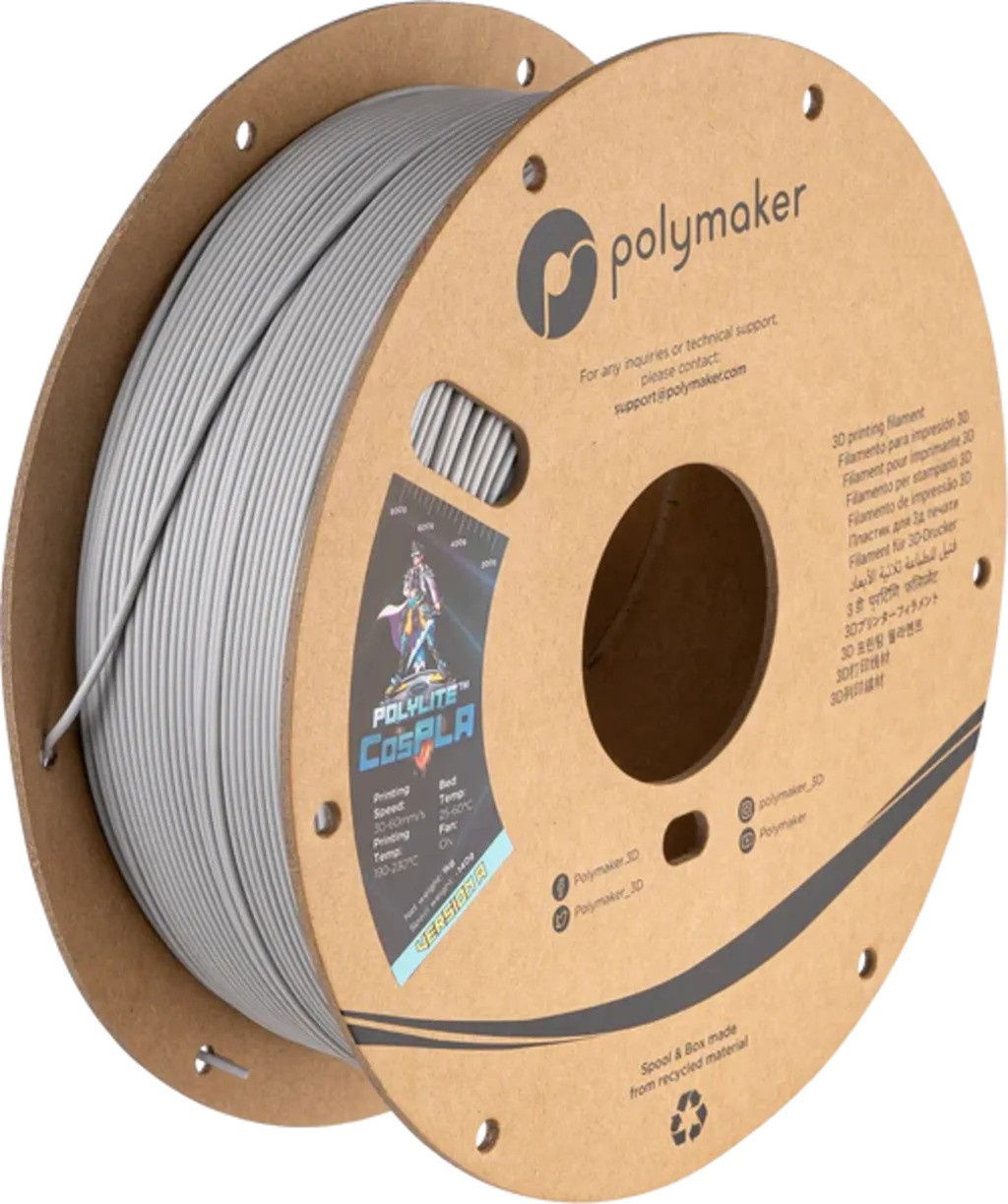 Filament Polymaker PolyLite CosPLA Version A - Easily sandable