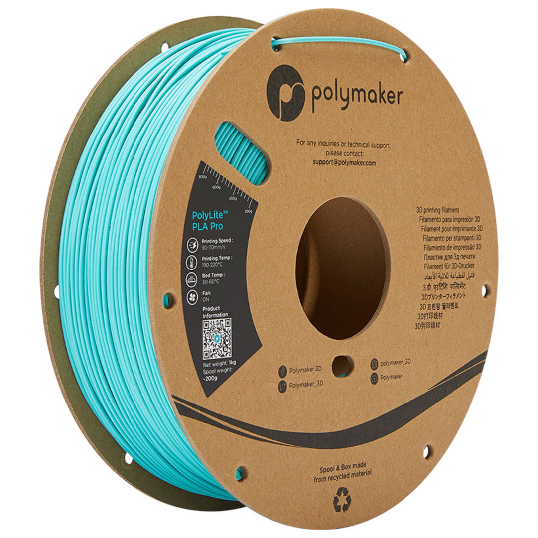 Filament Polymaker PolyLite PLA PRO Teal 1,75mm 1kg