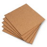 Korková deska jemnozrnná - 3mm - 200x200mm - 5 ks.