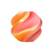 Bambu Lab PLA Silk Dual Color vlákno 1,75 mm 1 kg - součástí