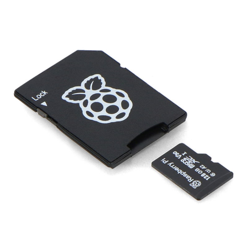 Raspberry Pi SD Card Class A2 (64GB) - programmed, with SD