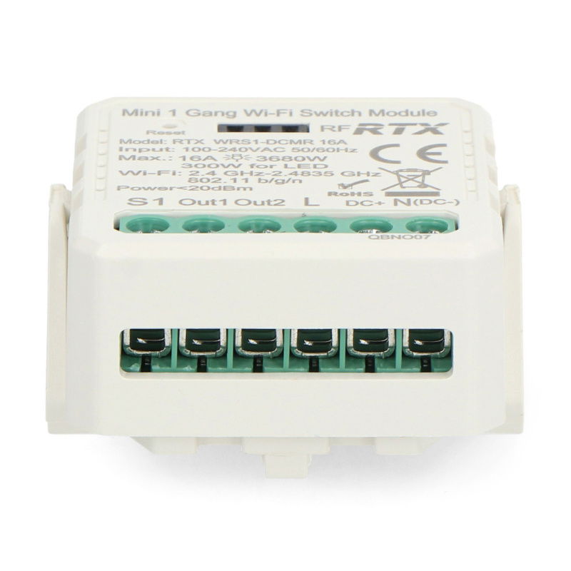 Tuya WRS1-DCMR RTX WiFi In-Box relé