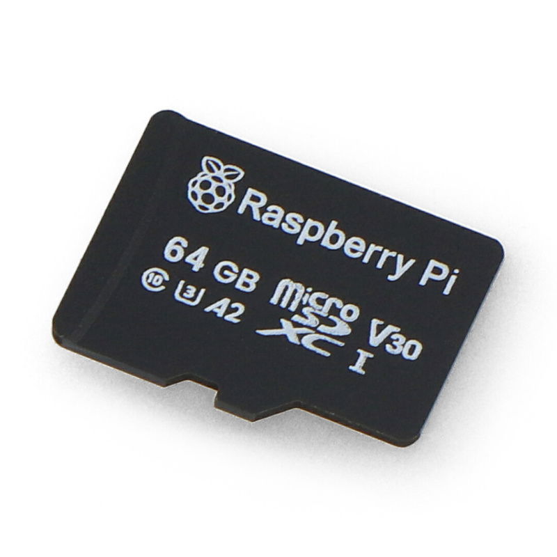 Raspberry Pi SD Card Class A2 (64GB)