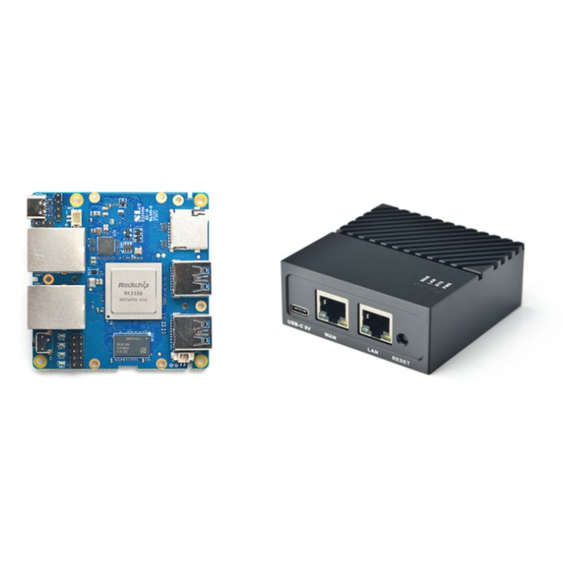 NanoPi R4S - RK3399 Dual-Core 2GHz + Quad-Core 1,5GHz + 4GB RAM