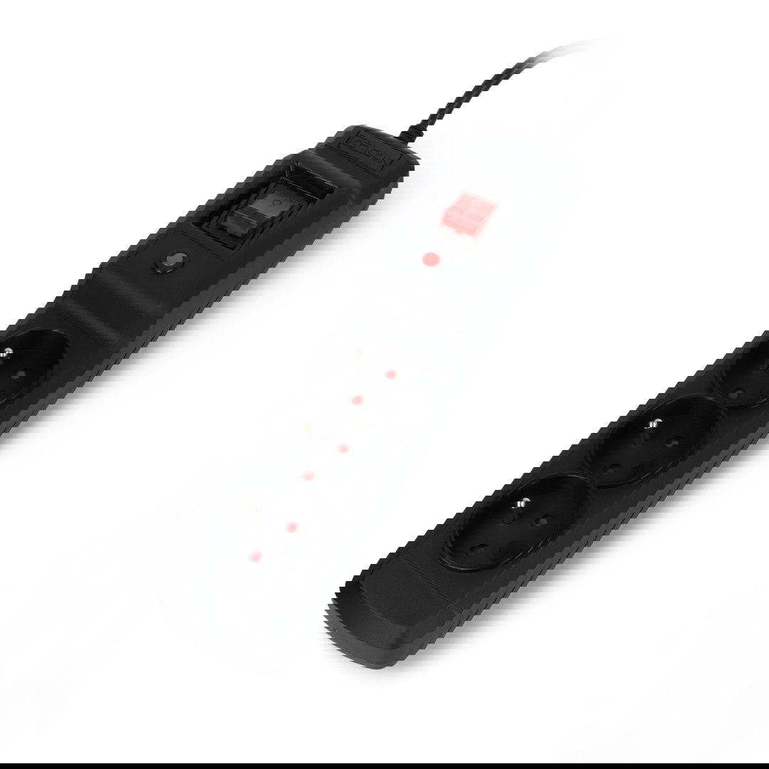 Prodlužovací kabel se zabezpečením Arcon Multi M3 černý - 3