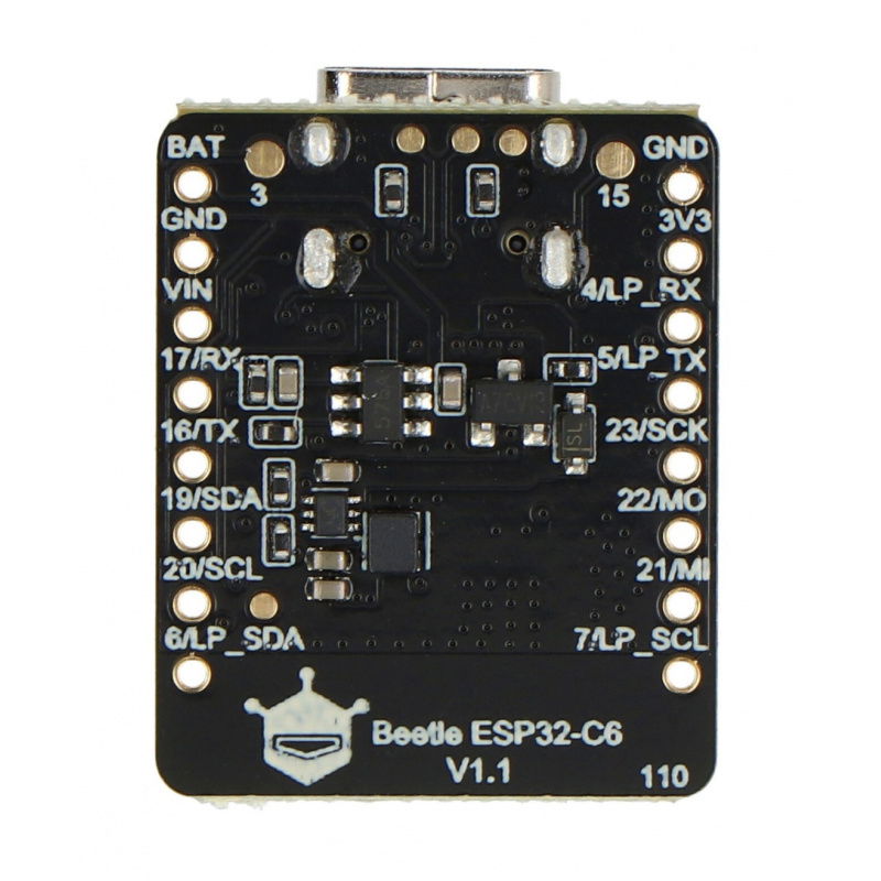 Beetle ESP32-C6 - miniaturní vývojová deska IoT -