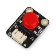 Digitální tlačítko DFRobot Gravity - Tact Switch - červené