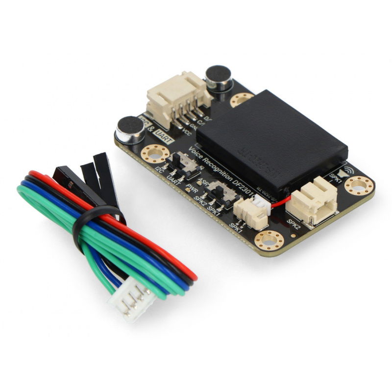 Gravity - offline modul pro rozpoznávání hlasu - I2C, UART -