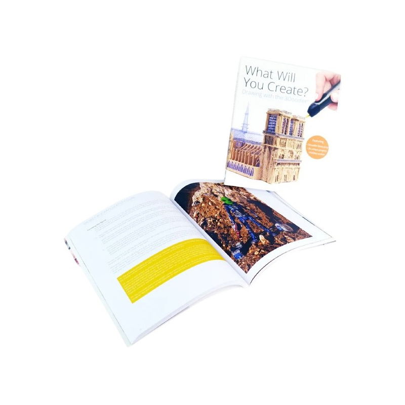 3Doodler Book, książka projektów, język angielski