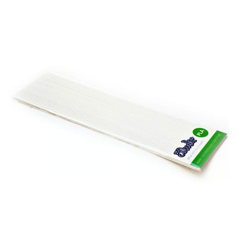 Filament 3Doodler Create i PRO, PLA, 3mm, 25 sztuk, Snow White