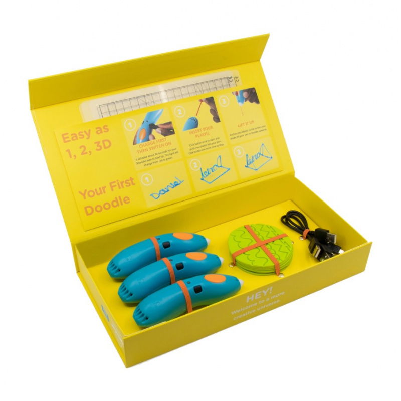 3Doodler Start Learning packs, 12 długopisów do druku 3D z
