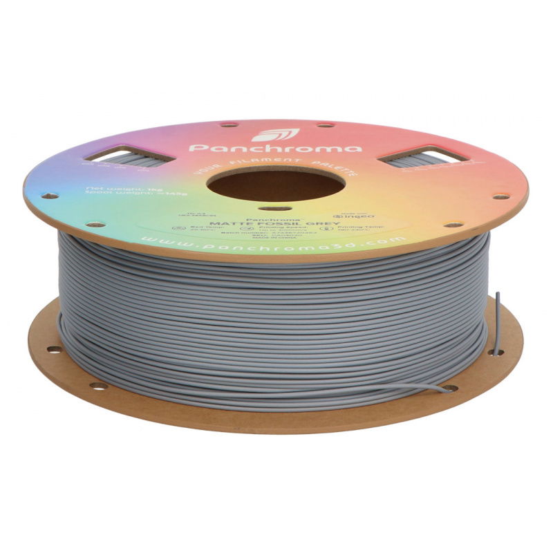 Polymaker filament Panchroma PLA 1,75 mm, 1 kg - Fossil Grey
