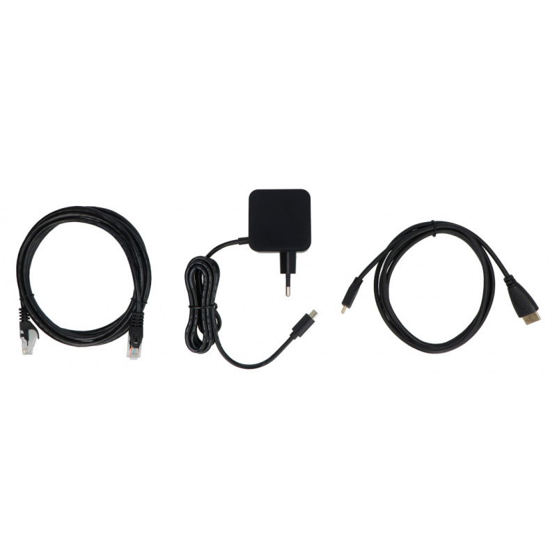 Zestaw justPi Pro z Raspberry 5 8GB + SSD + Monitor + 32GB