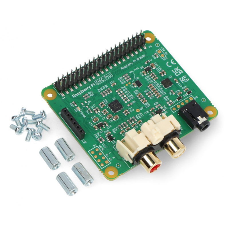 Raspberry Pi DAC Pro - zvuková karta IQaudIO pro Raspberry Pi