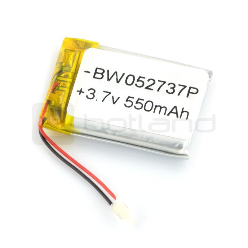 Li-Poly 550 mAh baterie 3.7