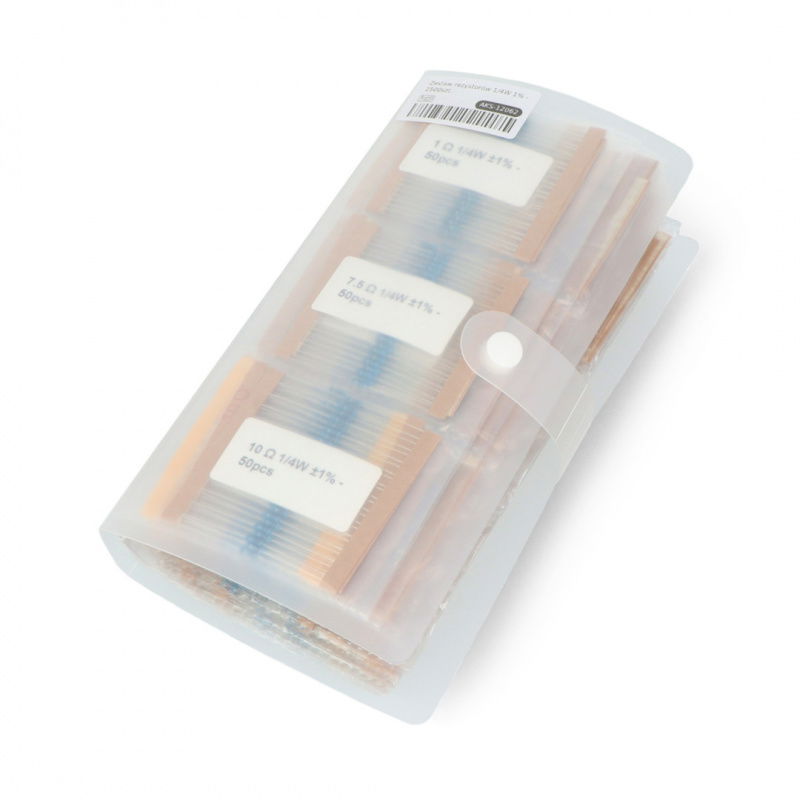 Sada odporů 1 / 4W 1% - 2500 ks.