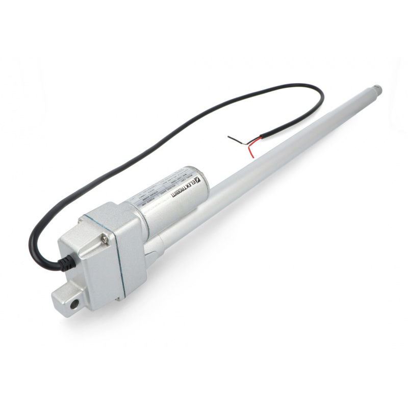 Elektrický válec CAR + 1000N 10mm / s 24V - zdvih 40cm