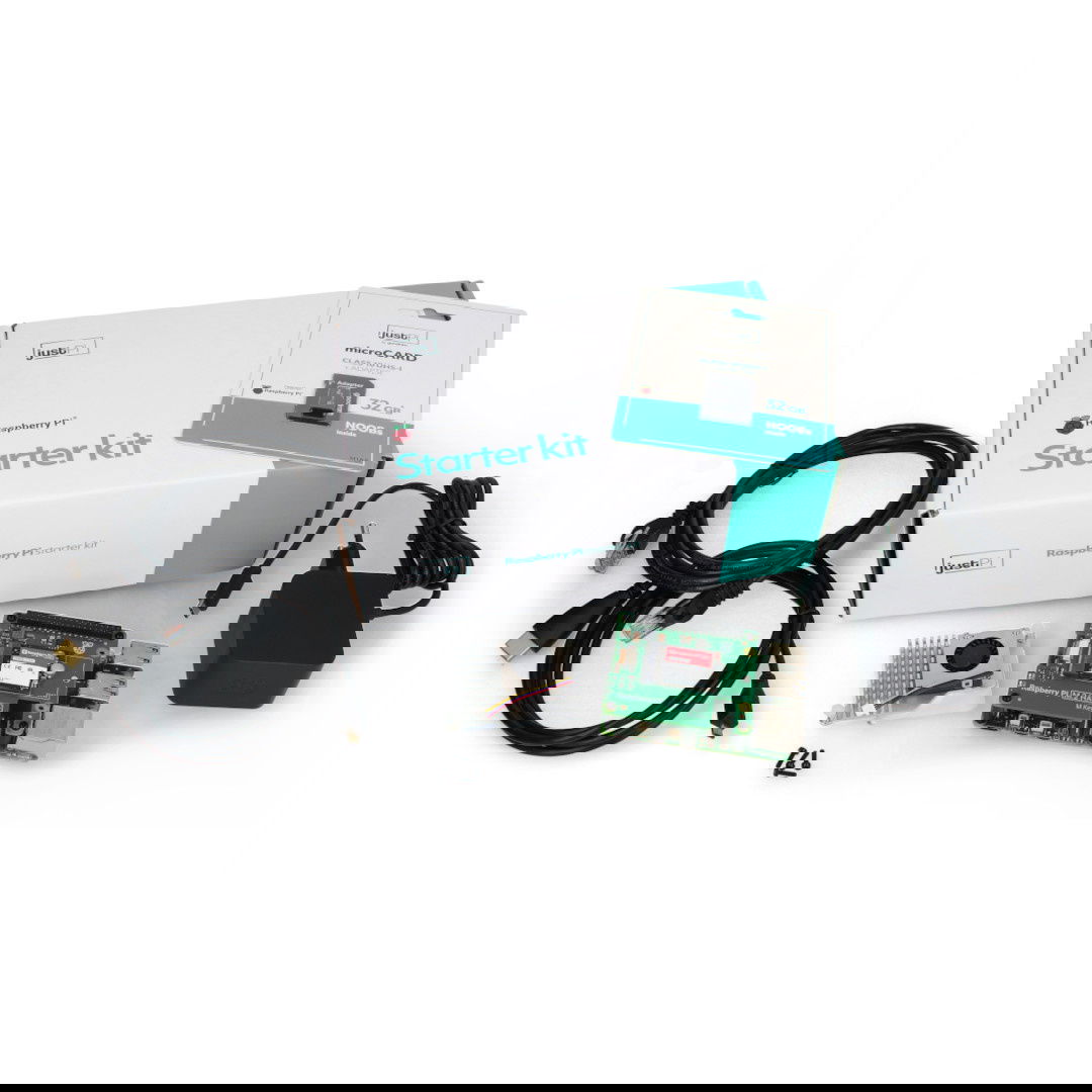 justPi Pro Kit - Raspberry Pi 5 WiFi 8GB RAM + SSD + 32GB