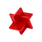 3mm Red Opaque Glossy Acrylic (3PCS) - YB002