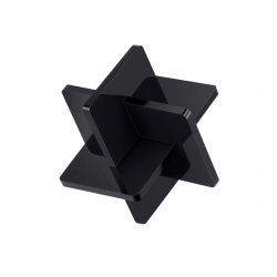 3mm Black Opaque Glossy Acrylic (3PCS) - YB001