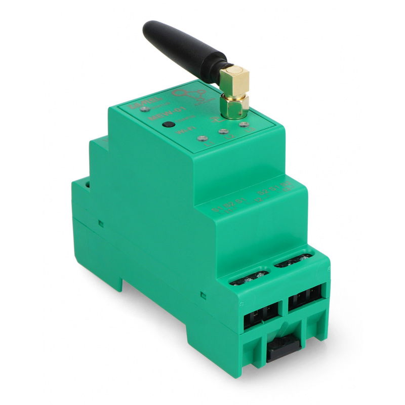 Monitor energii elektrycznej Wi-Fi 3F + N z anteną zewnętrzną -