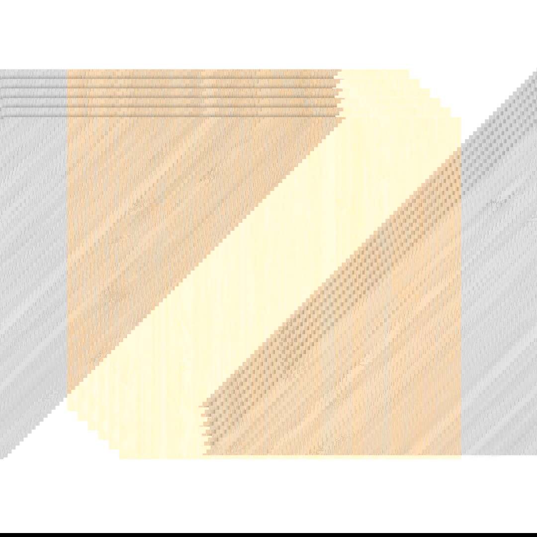 3mm Bamboo Board（6PCS）- YA005