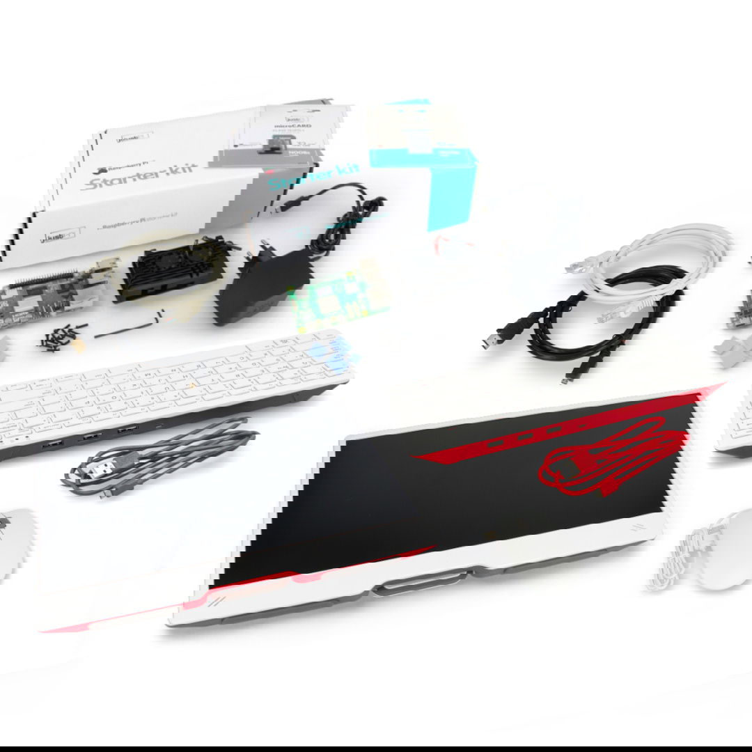 Kompletní sada justPi - Raspberry Pi 5 WiFi 8GB RAM + monitor +