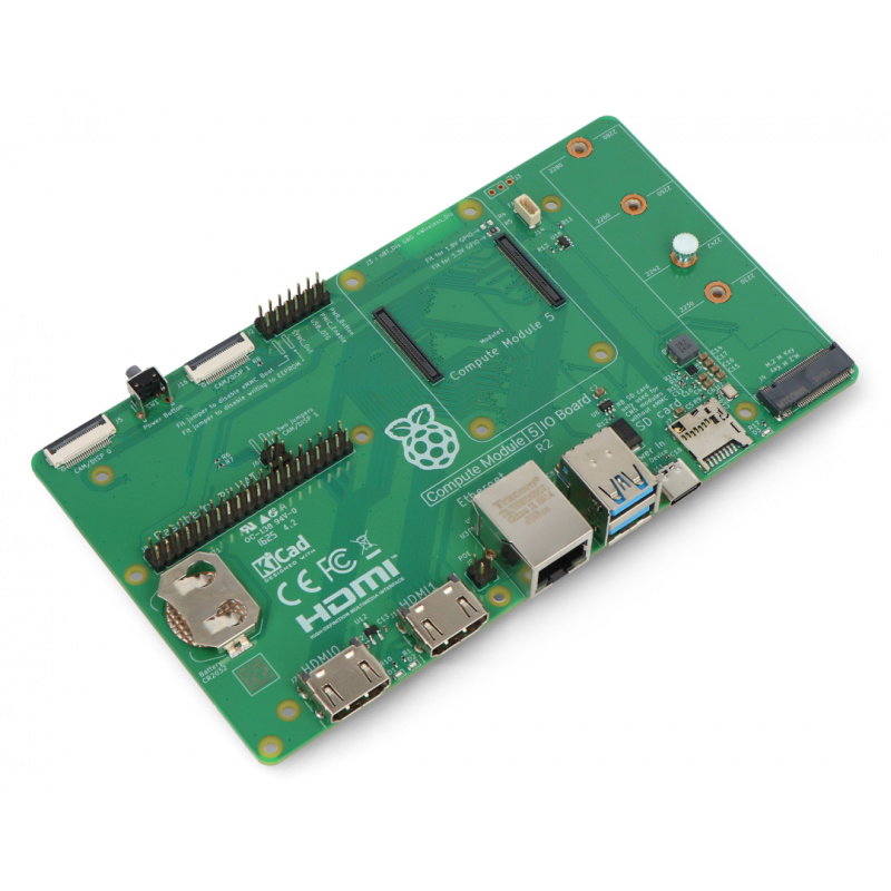 Raspberry Pi Compute Module 5 IO Board R2 - rozšiřující deska