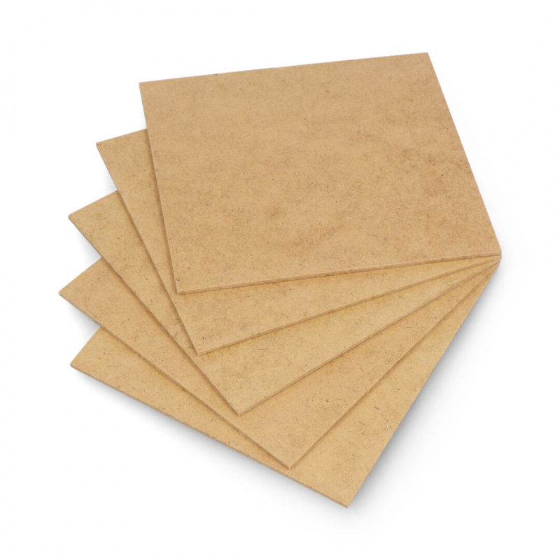 HDF surowy 2mm 110x120mm - 5szt.