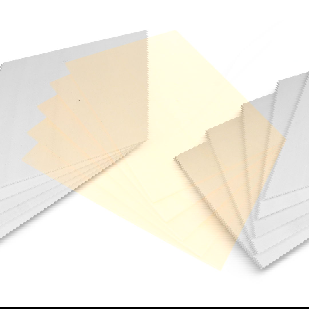 Sklejka topolowa 5mm 210x297mm - 5szt.