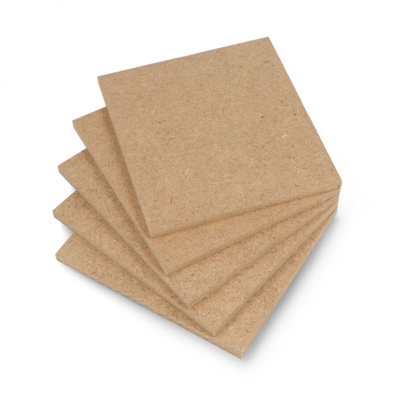 HDF surowy 6mm 110x120mm - 5szt.