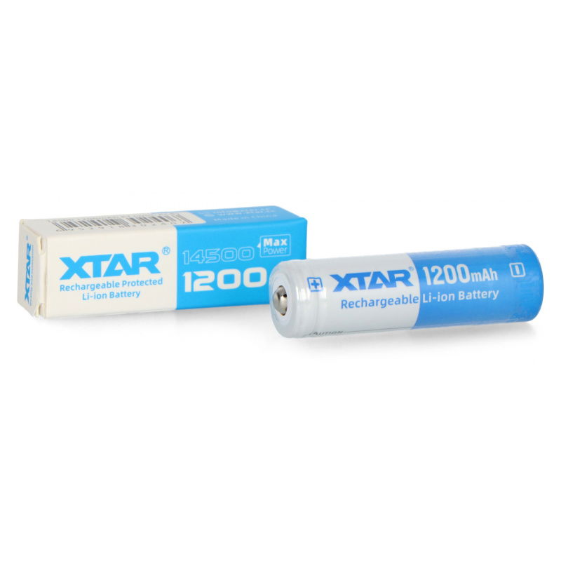 Akumulator Xtar 14500 / AA / R6 3,7V Li-ion 1200mAh z