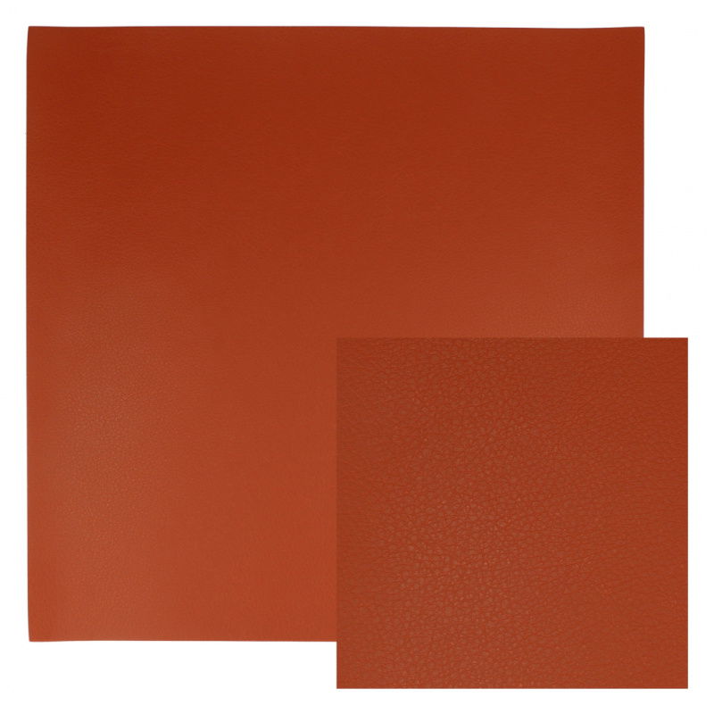 Brown Pebbled PU Leatherette Fabric - YD003