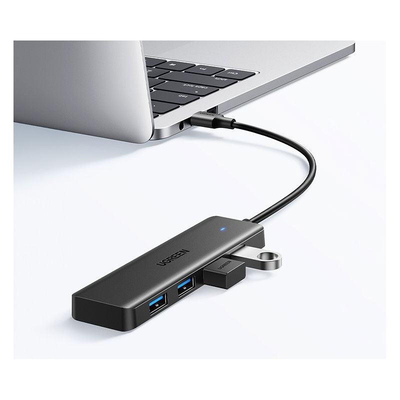 Adapter UGREEN 4w1 25851 Hub USB-A do 4x USB-A (czarny)