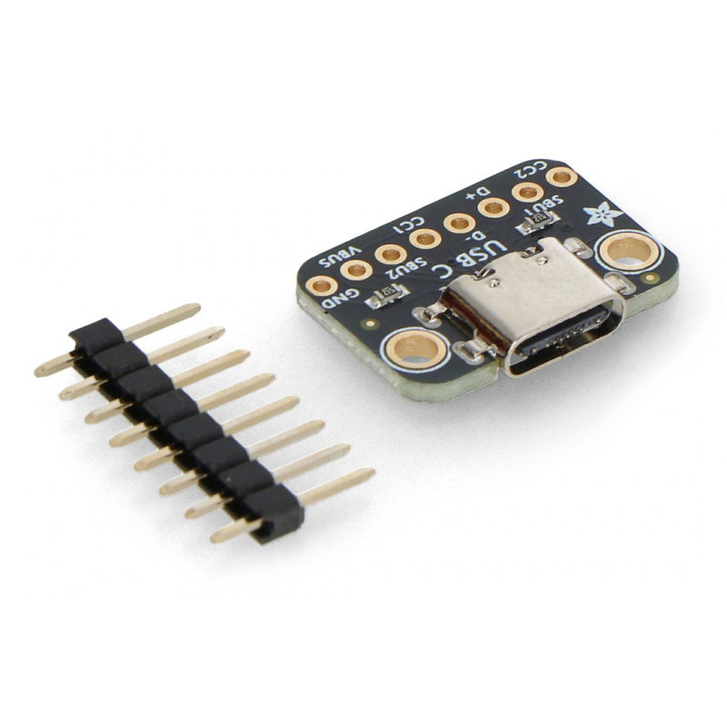 Adafruit Sunken USB Type C Breakout Board - Downstream