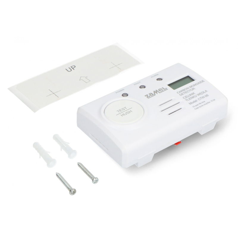 CTW-06 CZUJNIK TLENKU WĘGLA Z WBUDOWANĄ BATERIĄ