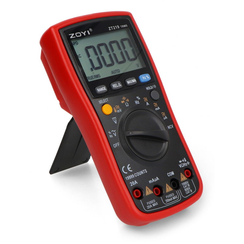 Cyfrowy miernik uniwersalny ZOYI ZT-219