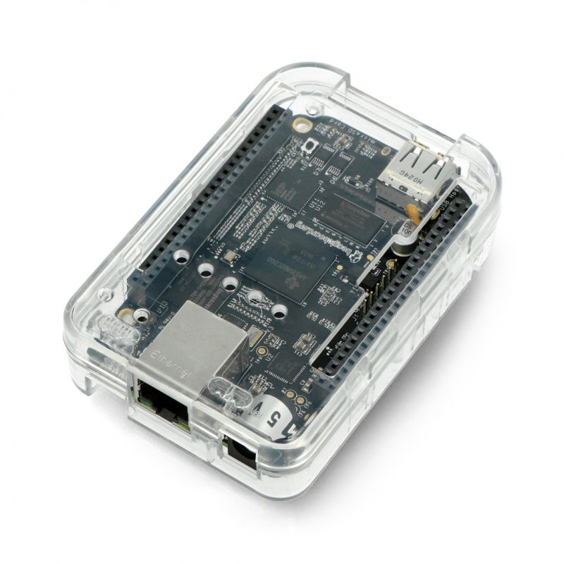 Pouzdro BeagleBone Black - transparentní HQ