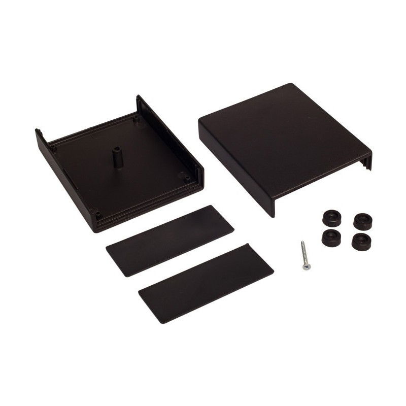 Plastové pouzdro Kradex Z5 - 110x90x40mm černé