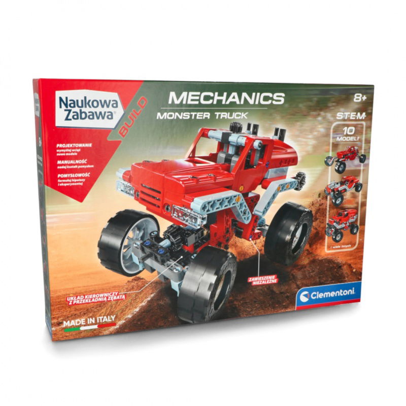 Laboratoř mechaniky Monster Truck - Clementoni 50062