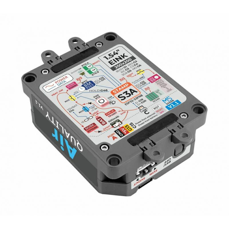 Air Quality Kit v1.1 with M5StampS3A (SEN55, SCD40)