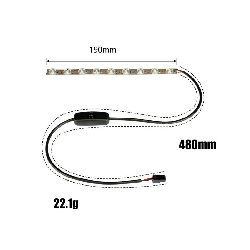 Bambu lab A1mini lighting strip 190mm