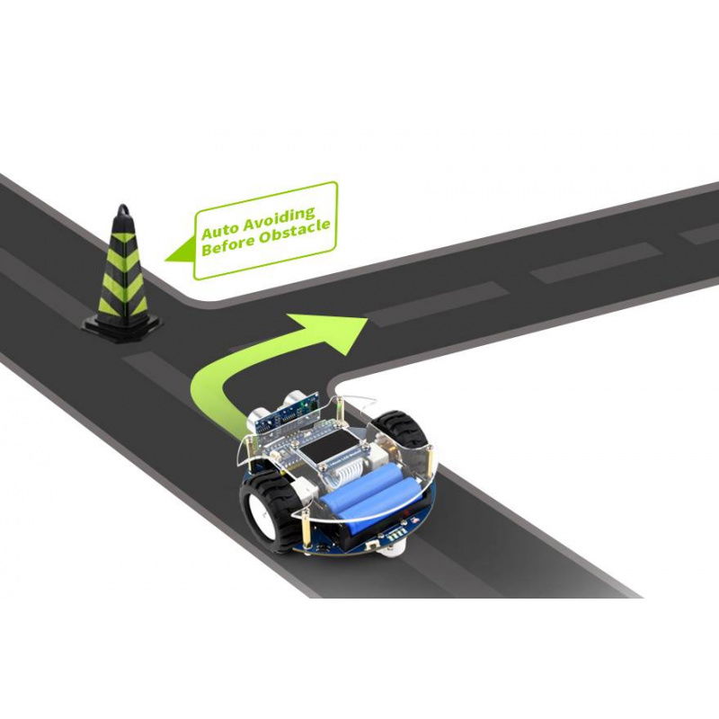 Pico2Go Mobile Robot, Based On RP2350-Plus (wersja EU)